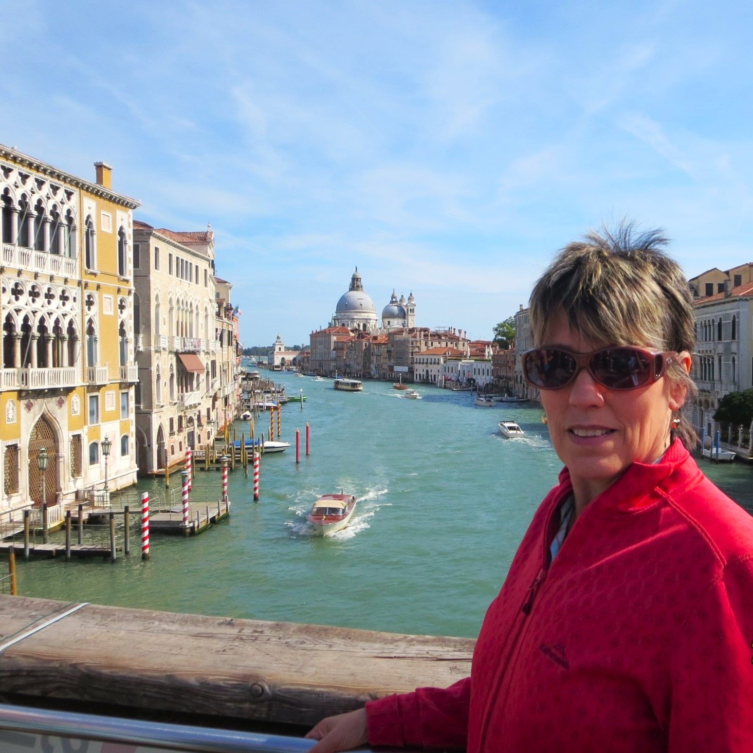 Marlene at the Grand Canal, Venice, Italy, 2015