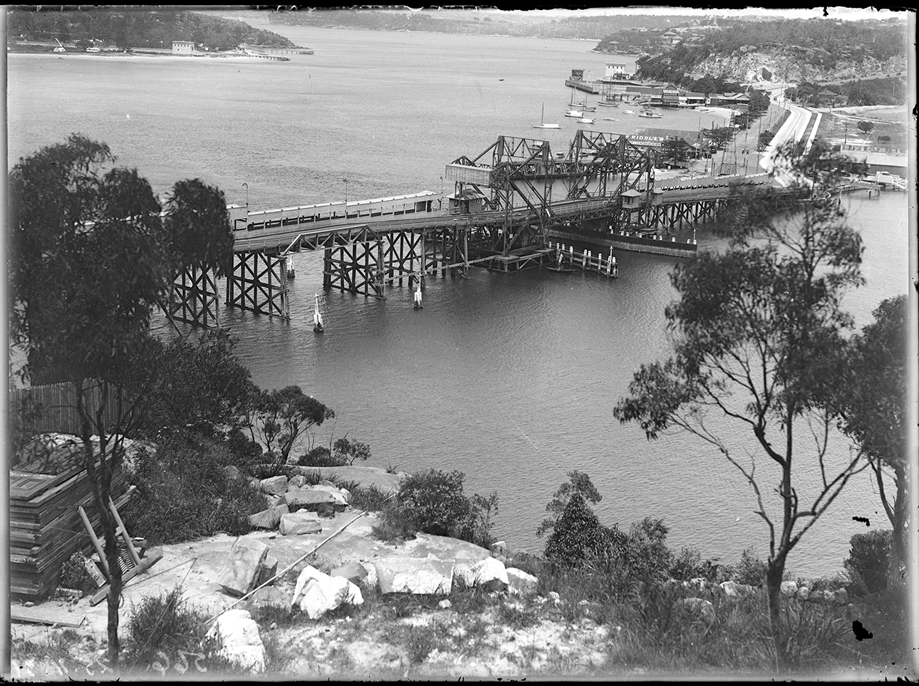 Lower Spit Road looking towards Spit Bridge, Mosman - Credit: State Records NSW