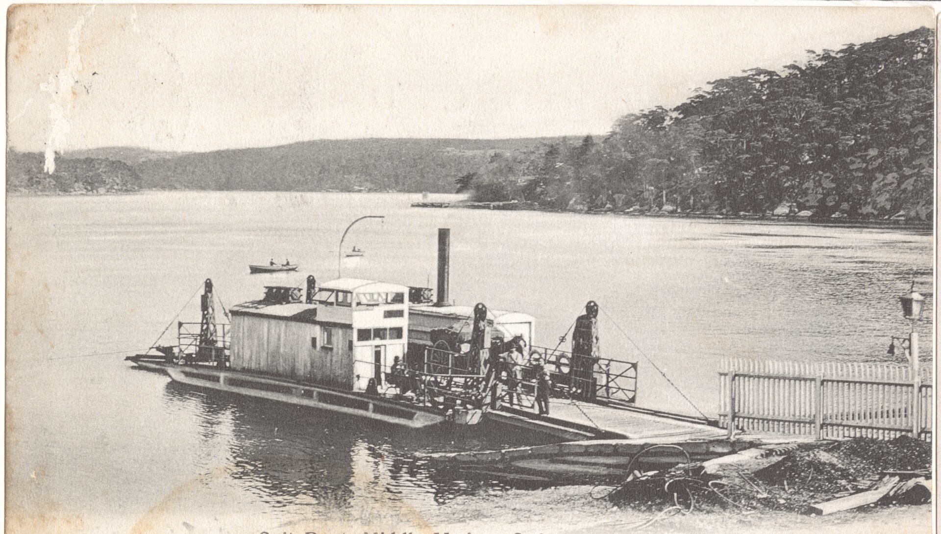 The steam driven Spit Punt at Middle Harbour - Credit: State Records NSW