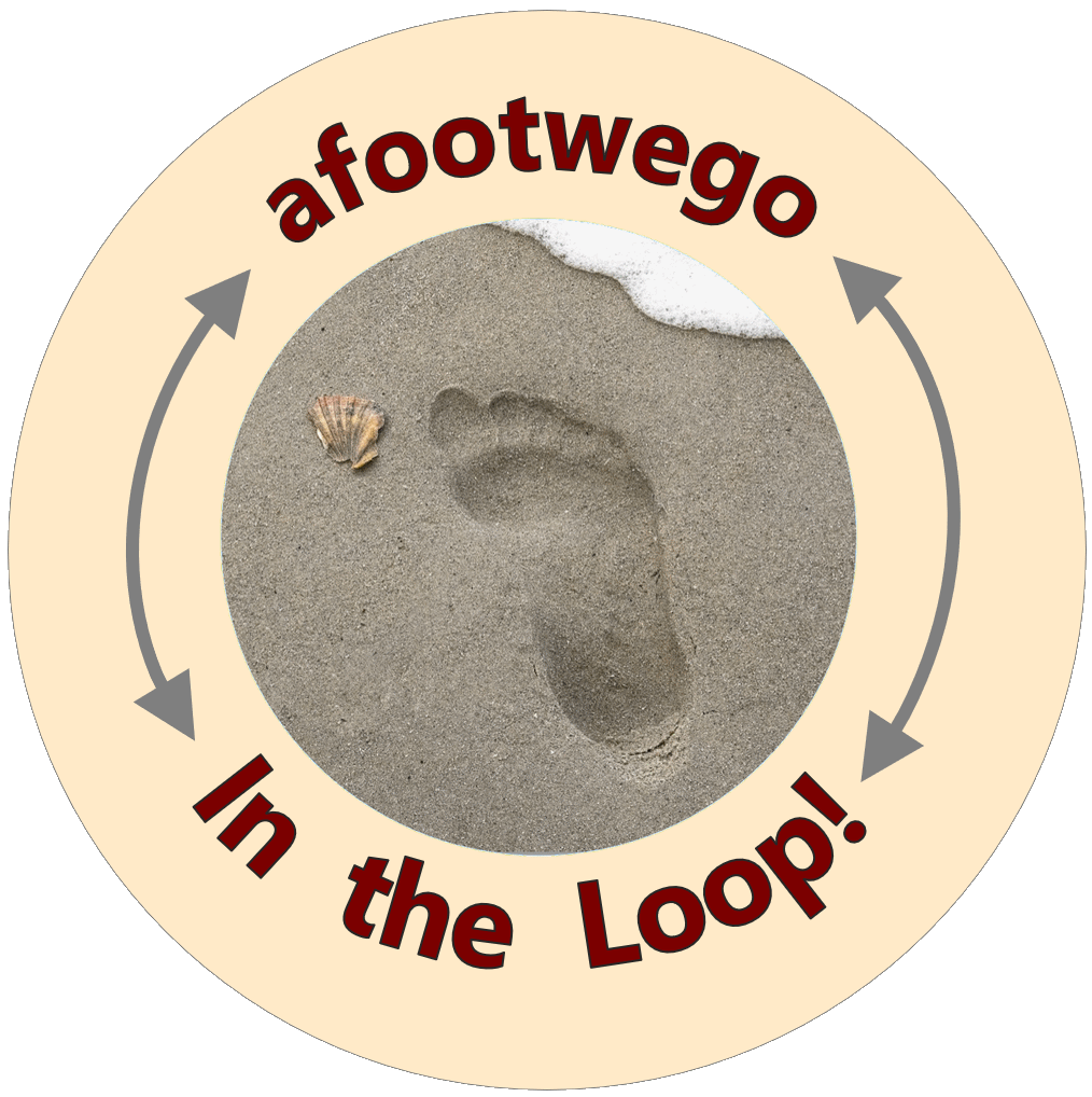 logo of afootwego, In The Loop!