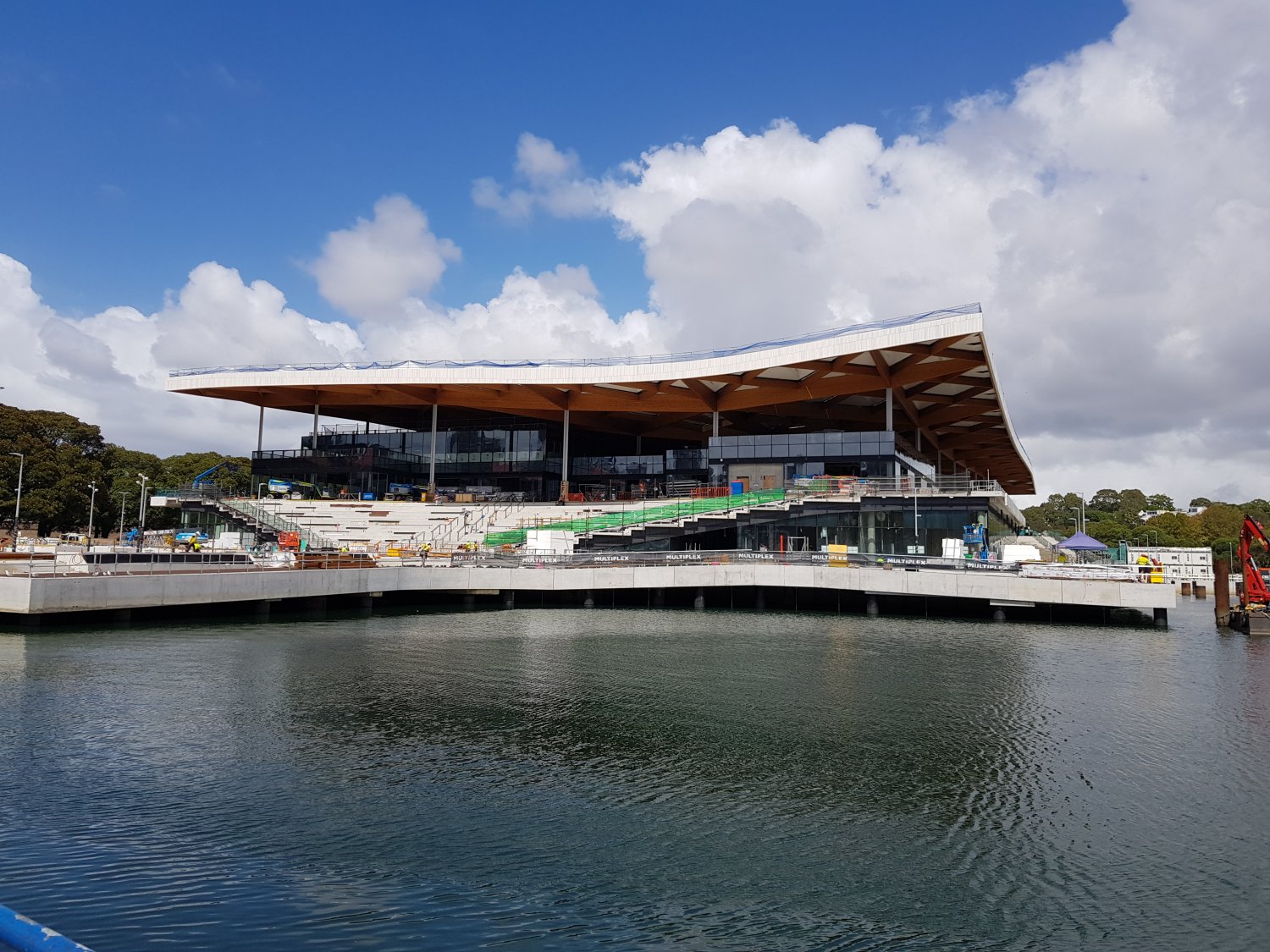 Image of the ‘New' Fish Market complex, under construction 2025
	width=
